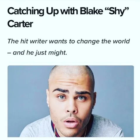 Zomagazine  interview/ EriccoStudio- Shy Carter