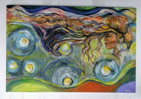 Paintings — EriccoStudio artwork
Charcoal, watercolor on canvas.